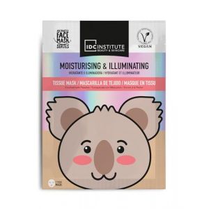 Masque Visage Vegan Enfant et Adulte en tissu Koala Imprimé - Hydratant et Illuminateur - Routine Beauté, Soin du visage, Hydrate la peau - Idée cadeau Fille, Femme, Pose facile - 1 unité (LTM SHOP, neuf)