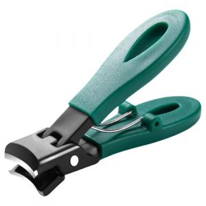 Coupe-ongles à large ouverture en acier inoxydable (QFMHZP, neuf)