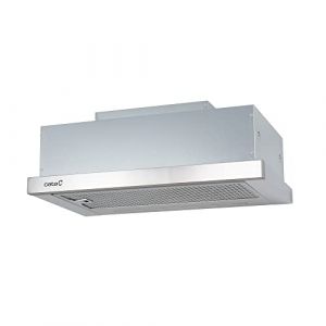 CATA Hotte aspirante de cuisine Modèle TFH 6630X 6 niveaux d'extraction Largeur 60 cm Finition en acier inoxydable Classe d'efficacité énergétique A+ (Ambitemp, neuf)
