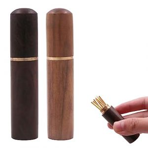 Porte Cure Dents, Bo&icirc;te de Cure Dents, Bo&icirc;te &agrave; Cure Dents Poche, Porte Cure Dents en Bois, Distributeur de Cure Dents de Poche, Portable Poche pour Cure-Dents, pour L'ext&eacute;rieur, Pique-Nique, Camping (migohouse-store, neuf)