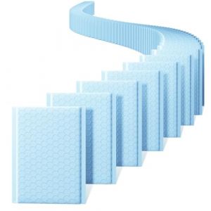 Switory Lot de 50 Enveloppes à Bulles Enveloppes Rembourrées Autoadhésives pour Envoi Postal, L'expédition D'expédition et Stockage, Enveloppes Rembourrées (Bleu, 15,3 x 22,9 cm) (Halulu Store, neuf)