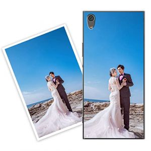 Sunrive Coque personnalisée Compatible avec Sony Xperia XA1 Ultra, Personnalisable avec Votre Propre Image, PhotoTexte, DIY Silicone Étui Housse Protecteur Souple Gel Transparent Back Case (sunrive, neuf)