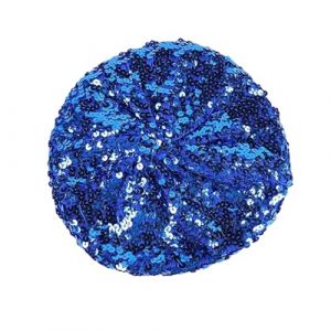 MUNSKT B&eacute;ret &agrave; Paillettes Scintillantes,Chapeau &agrave; Paillettes pour Tenue Disco Accessoire Disco (Blue) (MUNSKT*, neuf)