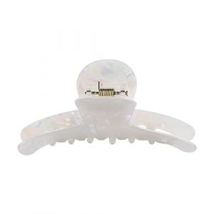 Pince &agrave; cheveux &agrave; l'acide ac&eacute;tique, pince &agrave; crabe de style cor&eacute;en, crabe &agrave; cheveux r&eacute;tro, support &eacute;l&eacute;gant pour queue de cheval, pince &agrave; cheveux temp&eacute;rament (C) (jugyvgt, neuf)