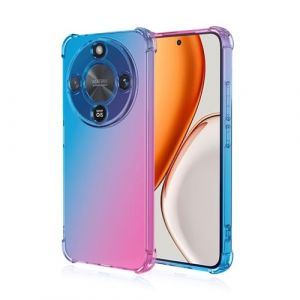 EASSGU Coque pour Honor Magic8 Lite 5G / Honor X9D (6.79" inches), Housse de Protection de Couleur D&eacute;grad&eacute;e Transparente, &Eacute;tui de T&eacute;l&eacute;phone Anti-Chute et Anti-Rayures - Bleu Rose (EASSGU, neuf)