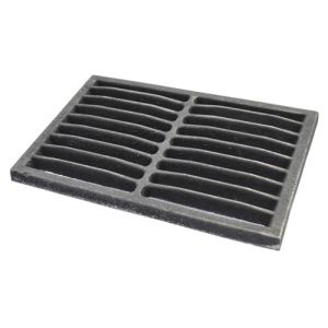 SEZAM 30 x 20 cm (29,7 x 19,8 cm) - Grille de four en fonte - Diff&eacute;rents diam&egrave;tres - Compatible avec po&ecirc;le &agrave; chemin&eacute;e - Grille de four - Grille de feu - Grille &agrave; charbon (euro-sezam, neuf)