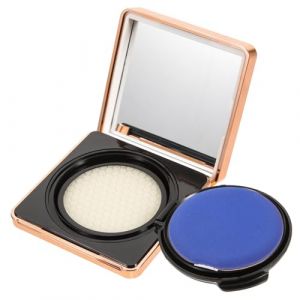 Didiseaon Coussin D'air Boîte Vide Éponges De Maquillage Pour Fond De Teint Correcteur Cas Étui à Poudre Avec Houppette Mallette Éponge à Mélanger Mini Vide Compact Parfum Plastique Blanche (Merkowski, neuf)