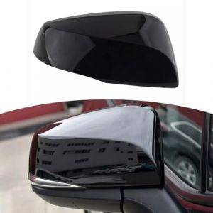 Coque de r&eacute;troviseur de voiture, compatible avec Toyota pour RAV4 mod&egrave;les 2020-2023, coque de r&eacute;troviseur ext&eacute;rieur c&ocirc;t&eacute; conducteur (noir-R) (Oceanialend, neuf)