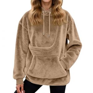 Bastwahl Sweat Kangourou Chien - Sweat &Agrave; Capuche Femme Hiver avec Poche Kangourou Et Poche De Transport pour Animal - Pull pour Chat - Oversize Confortable pour Ma&icirc;tresse d'animal De Compagnie (Ama2om, neuf)