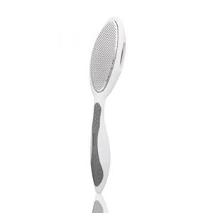 TITANIA Softtouch Râpe à pied double face (grossière et fine) • Râpe de pieds avec côté grossier et fin • Lime à callosités double face • Râpe de soins des pieds • Fabriqué en Allemagne (TITANIA Shop, neuf)