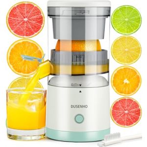 Presse Agrume Electrique Extracteur Presse Orange Electrique Jus USB Charge pour Citron, Orange | 45 W | Haut rendement | Portable (DUSENHO LTD, neuf)