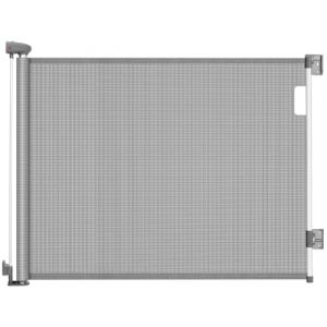 Ycozy Barriere de Securite Retractable 0-200cm, Barriere Chien/Chat, Opération à Une Main, Barriere de Securite Enfant sans Percage, pour Escaliers, Couloirs, Cuisine, Intérieur et Extérieur (NorvyGlobal, neuf)