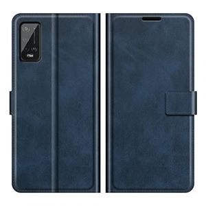Kezaizhe Coque for Wiko Power U20 Housse en Cuir PU TPU Magn&eacute;tique Protection &eacute;tui for U20 Wiko Power U10 U 20 10 Telephone Portable Portefeuille Fonction Support (Blue) (Shenpai, neuf)