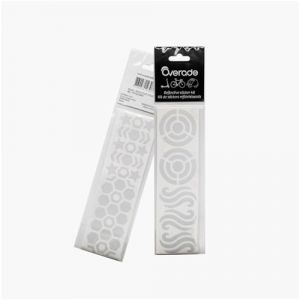 OVERADE Stickers réfléchissants Mixte, Blanc, Taille Unique (Overade, neuf)