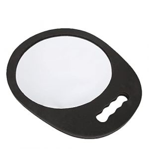 Qukaim Lot de 24 pinces à cheveux pour miroir de coiffure, tablier imperméable, miroir de maquillage rond portable, accessoires de salon de coiffure, outil de coiffure, outil de coiffeuse de bureau (Blantye, neuf)