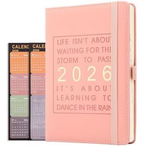 Agenda acad&eacute;mique journalier 2026 &agrave; d&eacute;cembre 2026, jour par page, de janvier 2026 &agrave; d&eacute;cembre 2026, meilleur agenda et calendrier quotidien pour augmenter la productivit&eacute; et la gratitude &ndash; 14,5 x 21,5 (Give you, neuf)