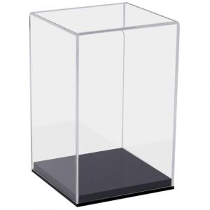 HMF 46811 Vitrine en Acrylique pour Voitures Miniatures, Figurines | 14 x 14 x 22 cm | Transparent (hmf_shop, neuf)
