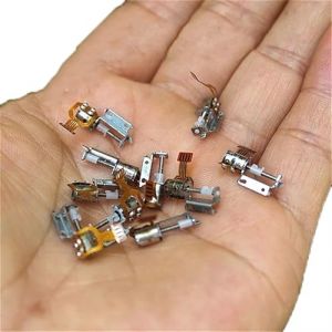 GTPBAO Micro Mouvement Lot de 10 Moteurs Pas à Pas à Table coulissante Micro à 2 Phases et 4 Fils, Mini Moteur Pas à Pas linéaire Rond de 3,5 mm, Course de 6,5 mm Coulisse à Engrenages (GTPBAO, neuf)