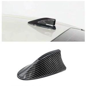 Flaconi Antenne Voiture,Accessoire Voiture Tuning,Antenne Requin,Antenne Radio Voiture,Antenne de Toit Voiture,Antenne Aileron Requin,Voiture Antenne Radio FM/AM Décor (Carbone) (shenhua auto, neuf)