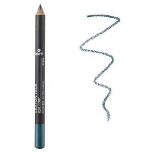 Avril - Crayon Yeux Bio - Enrichi en Huile de Ricin Bio - 100% d'Origine Naturelle - Certifi&eacute; Bio Cosmos Organic - Fabriqu&eacute; en France - Diam&egrave;tre 7,8mm (L Institut, neuf)