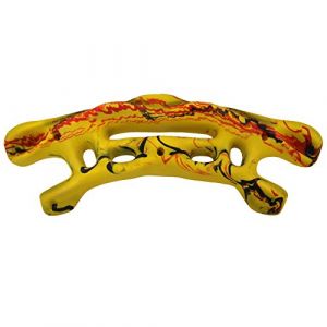 ALPIDEX Poutre d'entrainement Escalade trainingboard 53 x 20 cm, Couleur:Jaune-Rouge-Noir (BB Sport, neuf)