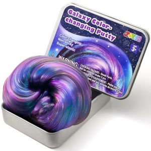 JOYIN P&acirc;te Galactique &agrave; Changement de Couleur, Slime pour Enfants de 4,2 oz, P&acirc;te de Th&eacute;rapie, Jouet Anti-Stress pour Adultes, Jouet Sensoriel Mou pour Enfants (Joyin Direct, neuf)