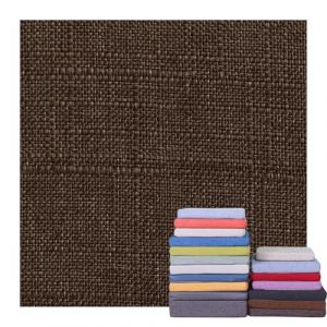 Housses de Coussin de Chaise de Jardin 3/5/8/10/15/20cm &Eacute;pais Tissu Lin Housse de Remplacement avec Fermeture &Eacute;clair Antid&eacute;rapante pour Coussin Carr&eacute; de Cuisine Salle &agrave; Manger Canap&eacute;(Dark brown,40x40x (AMZGRZ, neuf)