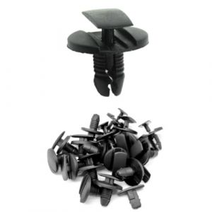 50 Clips de Fixation Parechocs 8565.53 1609267280 Rivet en Plastique Fixation de Carrosserie Garniture de Voiture pour Auto Voiture Compatible avec Citroen Peugeot Jumpy Berlingo C3 C4 C5 C6 Clio2 (Optivente, neuf)
