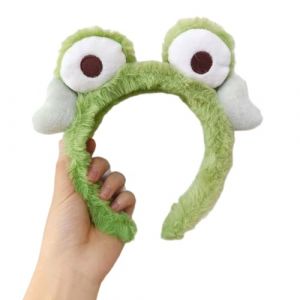 Serre-t&ecirc;te grenouille verte en peluche pour carnaval (guangzhouyaocikejiyouxiangongsi, neuf)