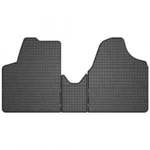 MOTOS Tapis de sol caoutchouc pour Fiat Scudo II 2006-2016 Améliorez Votre Confort de Voyage avec Le tapis noir antidérapant Auto ET- tapis voiture Tous Temps pour Voiture, Protection Contre les salis (MOTOS EU, neuf)