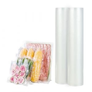 2 rouleaux 28x600 cm film sous vide alimentaire - Sac sous vide alimentaire BPA-free, résistant à la chaleur, idéal pour la cuisson sous vide et la conservation longue durée. (Beike Store, neuf)