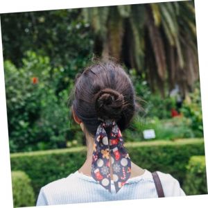 WEKADRIN 4 Pi&egrave;ces Lot de &Eacute;lastiques Cheveux No&euml;l avec Motifs Festifs Corde &Eacute;lastique et Extensible pour Femmes et Filles Accessoires Cheveux Color&eacute;s et &Eacute;l&eacute;gants (CIUUNIG, neuf)