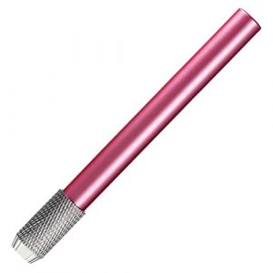 SENRISE Outil de crayon en alliage d'aluminium, rallonge de crayon r&eacute;glable &ndash; L&eacute;ger &ndash; Durable (1 pi&egrave;ce - Rose rouge) (Senriseuk, neuf)
