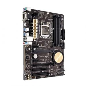 Carte m&egrave;re Carte M&egrave;re Fit for ASUS Z97-K R2.0 for PC De Bureau, Socket LGA 1150, Processeurs I7, I5, I3, DDR3 32 Go, SATA3, ATX, D&eacute;montage d'origine (GXPBHD, neuf)