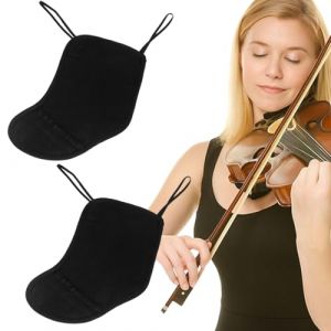 2 PCS Prot&egrave;ge-&eacute;paule en flanelle pour violon et &eacute;pauli&egrave;re Prot&egrave;ge-prot&egrave;ge-mentonni&egrave;re pour menton pour violon 3/4 4/4 Accessoires Coussin Violon pour les &eacute;tudiants (DINODANUBE TRADING, neuf)