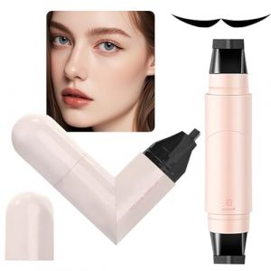 Tampon de timbre à oeil-fin du tampon à l'œil ailé avec 2 conseils | Tampon des yeux de papillon | Modèle précis des cosmétiques rapides à séchage étanche pour les débutants, les professionnels (qifeo, neuf)