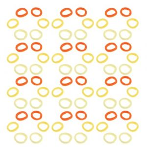 Warmhm &Eacute;lastiques &agrave; Cheveux pour B&eacute;b&eacute; Filles, 100 Pi&egrave;ces Jaunes, Haute &Eacute;lasticit&eacute; sans Ab&icirc;mer, Cordes &agrave; Cheveux Douces pour Gar&ccedil;on et Filles, Accessoires Polyvalents pour Queues de (Demetrius Rick, neuf)