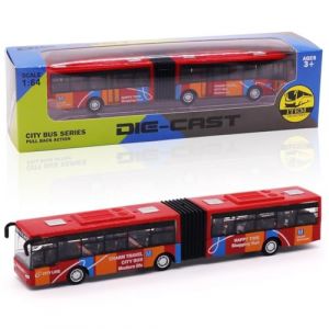 FCXVXCL Bus Jouets Enfant, Pull Back Voiture, Modèle de Bus Jouet, Petite Voiture Enfant, Cadeau De FêTe d'anniversaire,Convient aux Enfants de Plus de 3 Ans(Rouge) (JIAXBO LTD, neuf)
