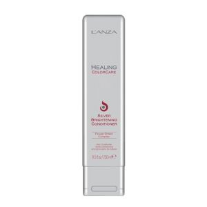 L'ANZA Shampoing Réparateur Eclaircissant Argent, Cheveux Couleur Gris, Argent, Blanc, Blond et avec Reflets - Améliore l'Éclat et le Brillant, Régule les Tons Chauds (300 ml) (Gorgeous Shop Ltd, neuf)