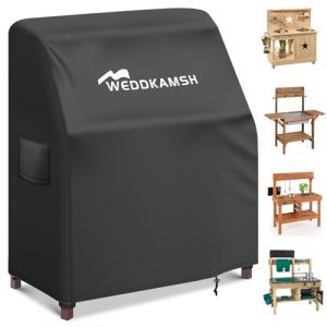 Housse De Cuisine Enfant en Bois 80Lx50Wx90H cm, Housse De Jouet Barbecue Grill Enfants, Tissu Oxford 420D, 100% ImperméAble Anti-PoussièRe | Protection UV (IUCOVER, neuf)