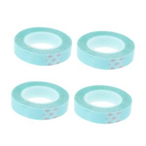 Ipetboom 4 Rouleaux ruban adhésif double face support d'extension de cheveux ruban de système de cheveux en dentelle adhésive Adhésif pour bande pour (Cowan Micro, neuf)
