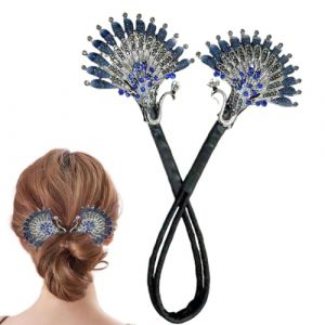 Duroecsain Fabricant de pour femme, fabrication de cheveux avec de - Chouette pour les fabricants de cheveux pour femmes - Mère mariée épouse bijoux de bijoux pour épingle à cheveux (zhrnfm, neuf)