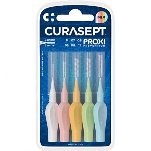 CURASEPT &ndash; Brossettes interdentaires Proxi Mix Pr&eacute;vention x5 (Bipharma, neuf)