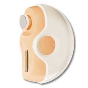 Booso Coupe-Ongles Automatique &Eacute;lectrique 2 en 1, Coupe-Ongles &Eacute;lectrique, Coupe-Ongles avec Rangement pour Copeaux D'Ongles, Jaune (fengq268, neuf)