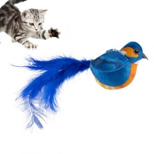 Yonuaret Jouet Oiseau pour Chat, Jouet pour Chat Interactif, Jouet Interactif pour Chien Et Chat, Oiseau Volant pour Chat, Jouet Chat Oiseau Qui Bouge pour Chiens Et Chats De Petite Et Moyenne Taille (zoncy, neuf)