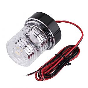 Ejoyous Feu D'ancrage pour Bateau LED 12 V, Feux de Navigation pour Bateaux, Feux de Position pour Bateau étanches IP65, Feux de Position Polyvalents à 360 °, éclairage de Bateau (Pukanr, neuf)
