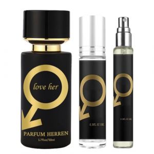 Parfum Pheromone Pour Homme,2025 New Parfume aux Phéromones pour Homme,Parfums Phéromones,Texture Luxueuse et Améliorée,Eau de toilette Parfume Men,Men Parfum Phéromone pour Attire Femmes (3PC-B) (9suYzi, neuf)