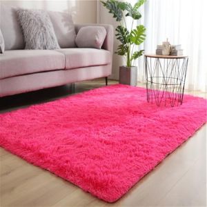 Tapis de Salon Chambre Adulte, Tapis Doux et Moelleux Chambre, Tapis Lavable en Machine, Antidérapant Tapis Chambre Adulte, pour Salon, Chambre à Coucher, Couloir, Descente de Lit(C,60 x 120 cm) (YangShePeng-shop, neuf)