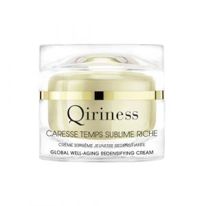 QIRINESS Caresse Temps Sublime, Cr&egrave;me Anti-&Acirc;ge Redensifiante, Soin Multi-Action avec Retinol et Acide Hyaluronic - Effet Liftant, Anti-Relachement et Anti-Rides (Cr&egrave;me Riche, 50ml) (Qiriness Europe, neuf)
