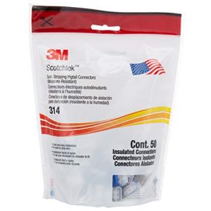 Lot de 50 connecteurs de câble avec remplissage en gel 3M Scotchlok 314 (Genisys GmbH & Co. KG, neuf)